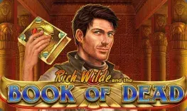 Book of Dead pokie at Golisimo Casino